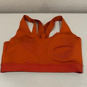 ORANGE SPORTS BRA - ALL IN MOTION (TARGET) - MEDIUM SUPPORT - SIZE LARGE